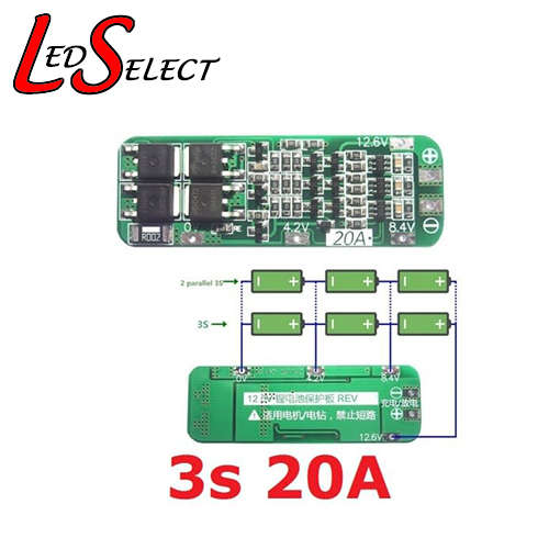 Battery 18650 Protection Board 3s 20A **LOCAL STOCK**