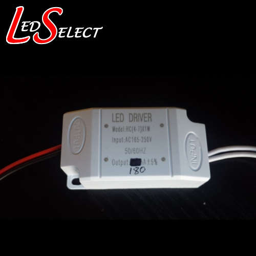 LED Driver for 0.5W or 1W Leds (4-7leds) 180mA 220v **LOCAL STOCK**