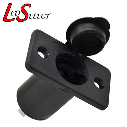 12V Cigarette Power Socket Female Panel Mount Plastic 12V **LOCAL STOCK**
