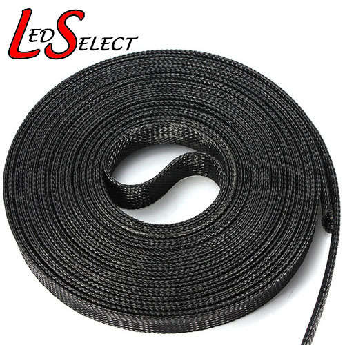 Wire Sleeving 10mm Black **LOCAL STOCK**