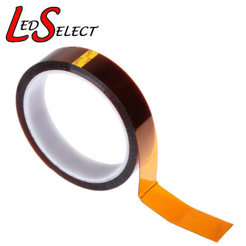Heat Resistant Tape Polyimide 20mm Wide 30mtr Roll **LOCAL STOCK**