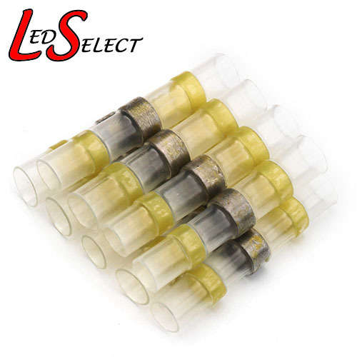 Connector Heat Shrink , Solder & Seal Yellow for wire 4.0-6.0mm **LOCAL STOCK**