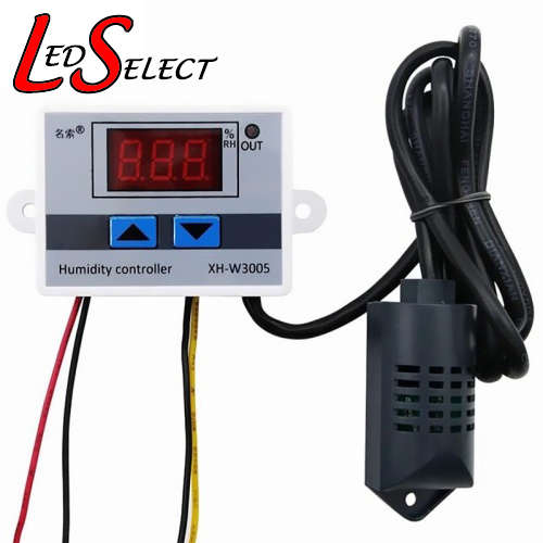 Controller Humidity Digital Meter LCD Digital XH-W3005 220V **LOCAL STOCK**