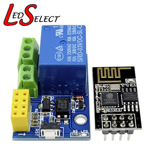 Controller Relay Wifi Module 5V ESP-01S + ESP8266-01 for Arduino **LOCAL STOCK**