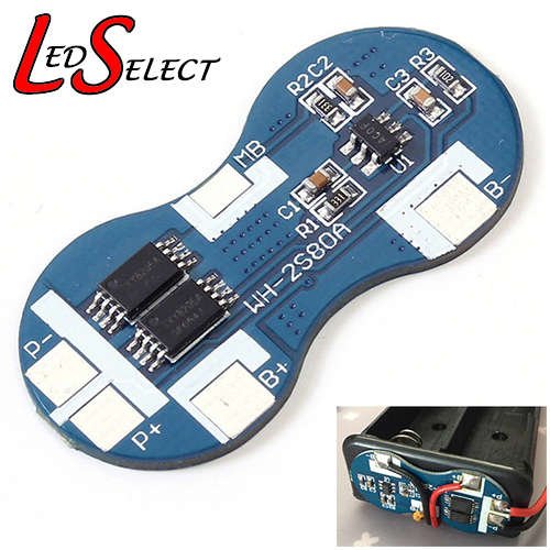 Battery 18650 Li-ion Protection and Balance Board 2s 8.4V 4A **LOCAL STOCK**