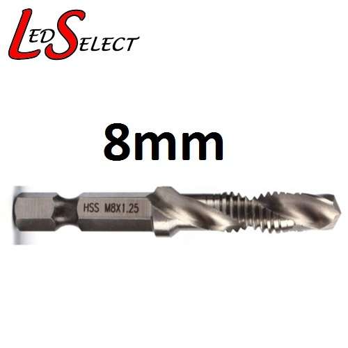 Tap Thread Drill Bit 8mm HSS **LOCAL STOCK**