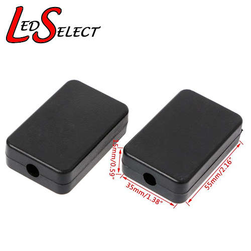 Box Enclosure Black 55x35x15mm **LOCAL STOCK**