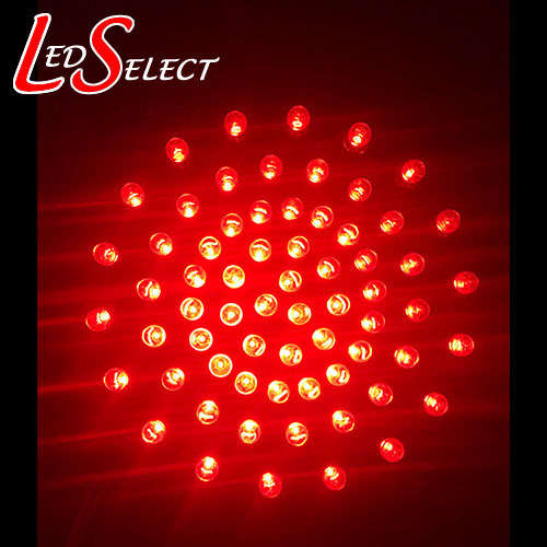 LED 5mm Panel 66x5mm 12V Clear Red **LOCAL STOCK**