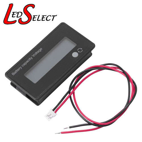 Meter 12V LCD Volt, Capacity + Percentage Tester **LOCAL STOCK**