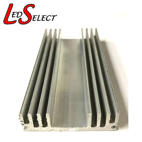 Aluminium Heatsink 50x14mm (110mm long piece) **LOCAL STOCK**