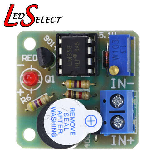 Battery 12V Discharge Alarm & Light **LOCAL STOCK**