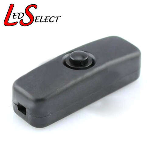 Switch Push Button Small Black 43x15x13mm **LOCAL STOCK**