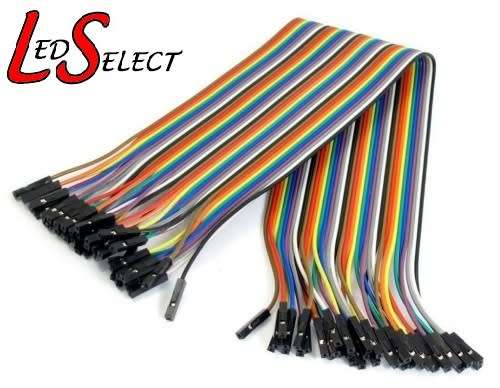 Wire Jumper Dupont Female - Female 200mm **LOCAL STOCK**