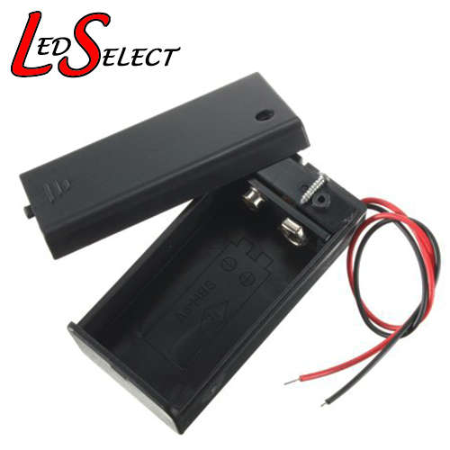 Battery Holder 9V with Switch and Wire **LOCAL STOCK**