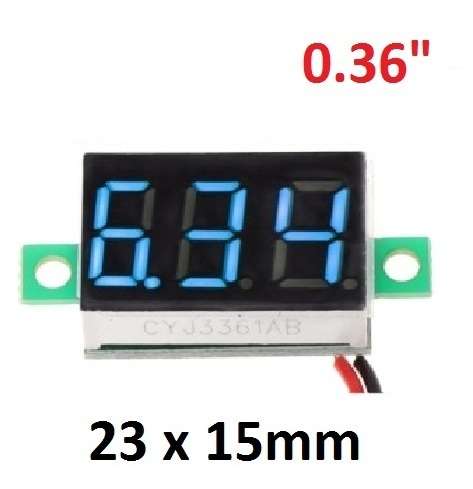 Voltmeter Voltage Meter DC 4.5-30V Mini 3 Digit Display **LOCAL STOCK**