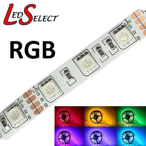 Led Strip Light 5050 RGB Non-Waterproof 60 Led p/mtr **LOCAL STOCK**