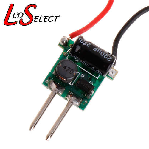 LED Driver 3W 12V (1-3Led) 600mA MR16 **LOCAL STOCK**