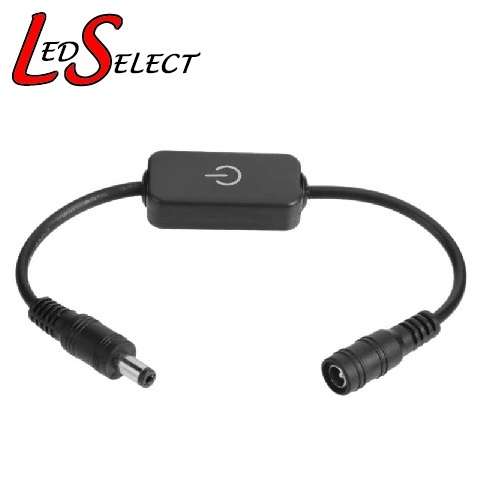 Dimmer Led Touch DC12V-24V/4A Black **LOCAL STOCK**