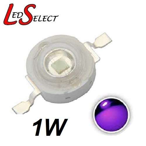 1W Led Magenta / Violet 420-430nm **LOCAL STOCK**