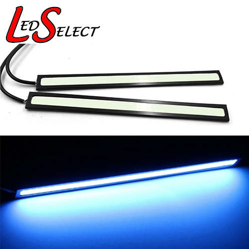 Led Cob Light DRL Blue 12V DC 170mm **LOCAL STOCK**
