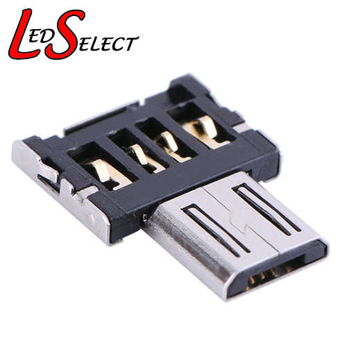 Connector USB Micro Male to USB 2.0 Male Flash OTG **LOCAL STOCK**