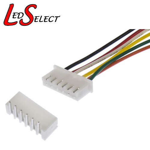 Connector 6pin 2.54mm Male + Female Set 150mm Wire **LOCAL STOCK**
