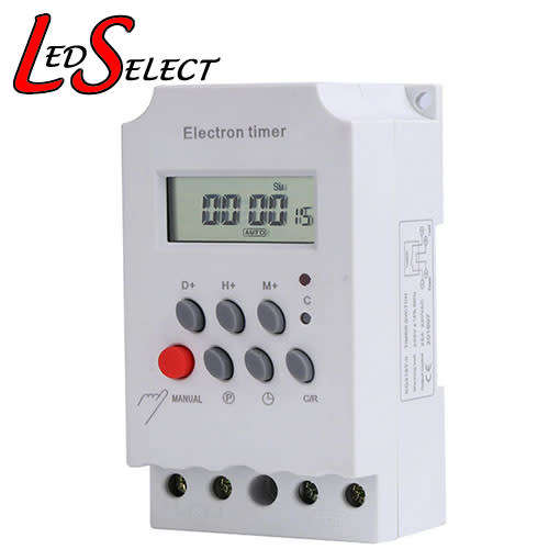 Time Controller Timer Switch 220V 25A Programmable Din Rail **LOCAL STOCK**