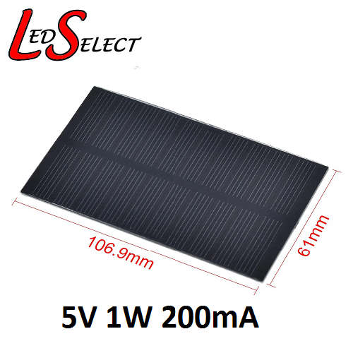 Solar Panel Board 5V 1W 200mA **LOCAL STOCK**
