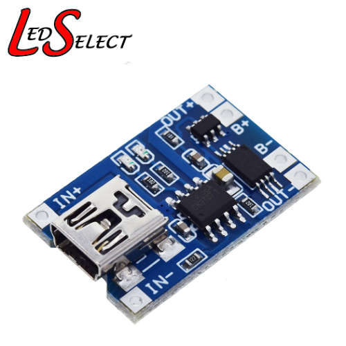 Charger Battery Lithium 18650 Mini USB TP4056 5V 1A with Protection **LOCAL STOCK**