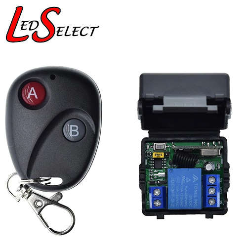 Controller Relay 5V 1 Channel + 1 Remote (2 Button) 433MHz**LOCAL STOCK**