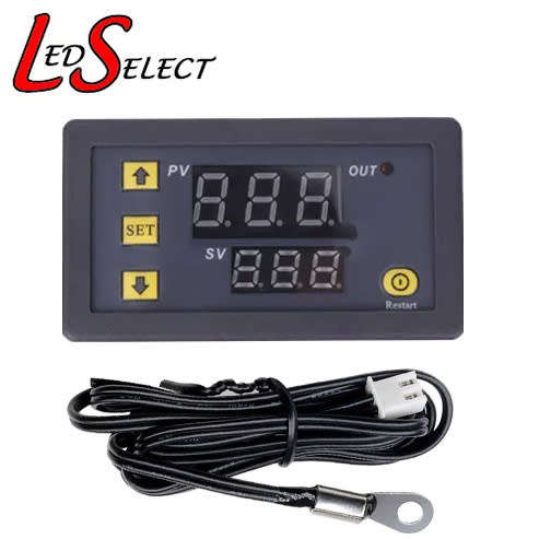 Temperature Controller Thermostat Thermometer Digital 220V 10A Mount Probe W3230 **LOCAL STOCK**