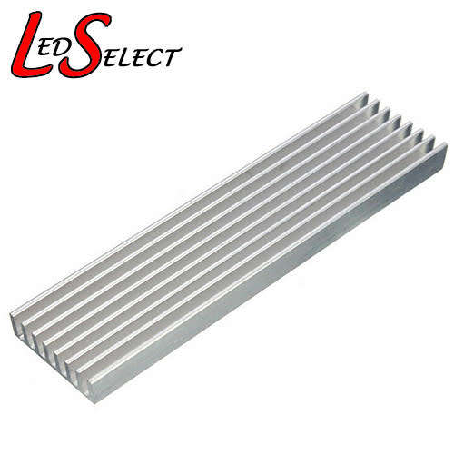 Heatsink Aluminium 100 x 25 x 10mm **LOCAL STOCK**