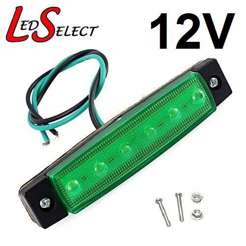 Led Side Marker for Truck Car 12V Green **LOCAL STOCK**
