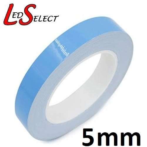 Thermal Tape Conductive Adhesive Double Sided 5mm Wide (25 Meter Roll) **LOCAL STOCK**