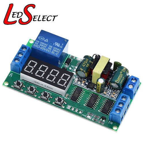 Delay Time Controller AC 220V + Trigger 0s-270 Hours **LOCAL STOCK**