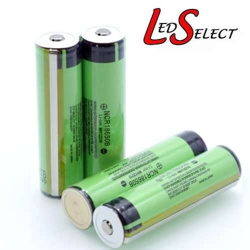 Battery 18650 Lithium ion 3.7V NCR18650B 3400mA + Protection **LOCAL STOCK**