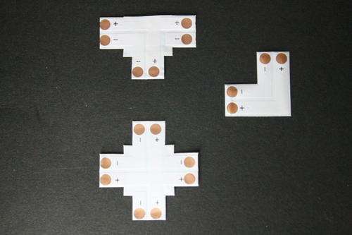 PCB 5050 Led Strip Light 10mm Joiner (T, X or L Type)