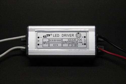 3W Led Waterproof Driver for (2 to 6) x 3W Leds