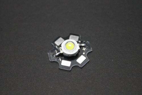 3W Led Cool White 20000K on Aluminium Base