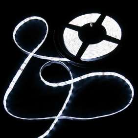 Led Strip Light 3528-Cool White-Waterproof-60 Led p/mtr-4.8W p/mtr-Price p/mtr
