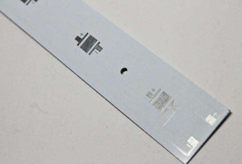 Led Aquarium Printed Circuit  Board for (6x1W or 3W Led's) 280x26x1.2mm