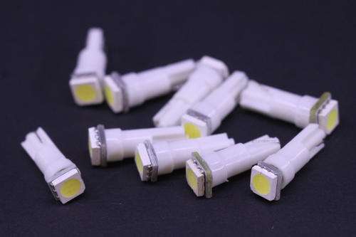 Car 5050 Led Instrument Panel/ Dashboard Wedge Light White