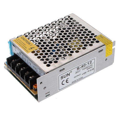 12V 3Amp Power Supply Metal Box