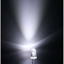 5mm Led White Clear