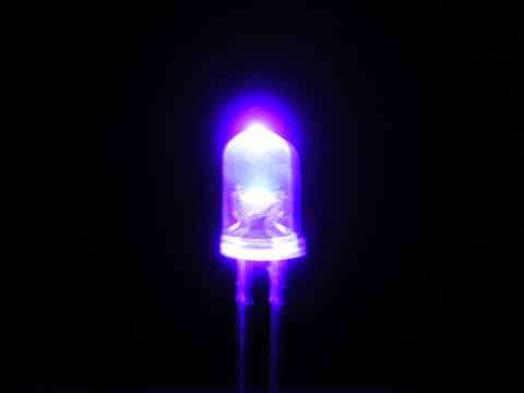 5mm Clear Led UV (Ultra Violet)