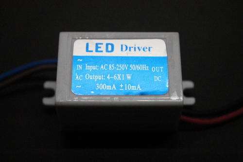 1W Led Driver for (4 to 7) 1w Leds (with cover)
