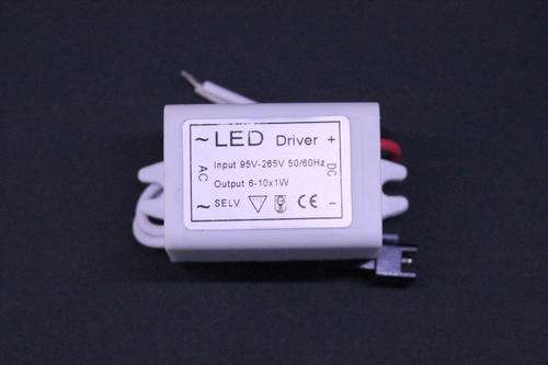 1W Led Driver for (6 to10) 1w Leds (with cover)