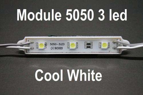 Led Block Module 3x Led 5050 (Cool White) 0.72W
