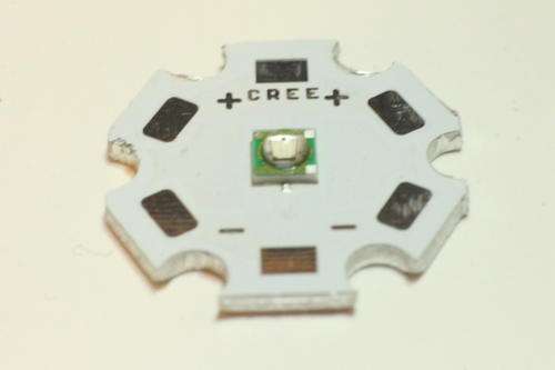 Cree Led 3W XPE Green 20mm Aluminium Base Plate **IN STOCK**