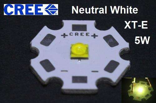 Cree 5W Led XT-E Neutral White